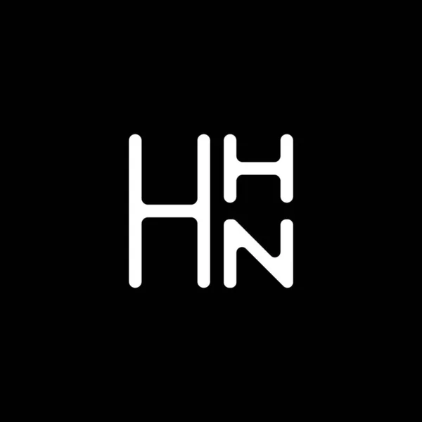 Hhn Літери Логотипу Векторний Дизайн Hhn Простий Сучасний Логотип Hhn — стоковий вектор