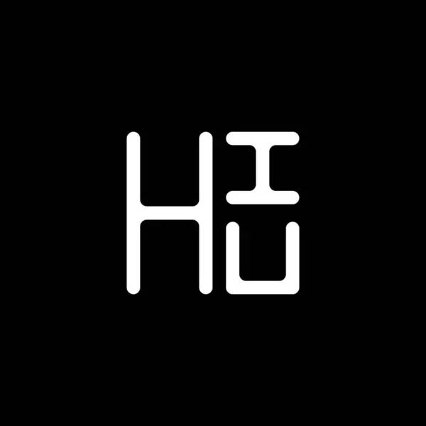 Hiu Brev Logo Vektor Design Hiu Enkel Moderne Logo Hiu – stockvektor