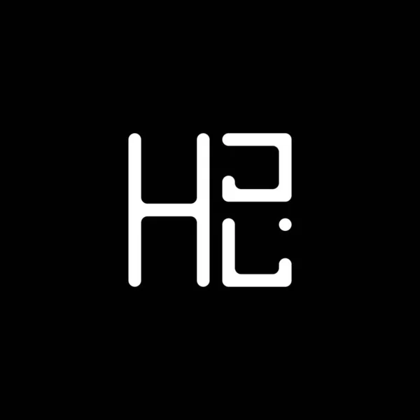 Λογότυπο Hjl Letter Vector Design Hjl Απλό Και Μοντέρνο Λογότυπο — Διανυσματικό Αρχείο