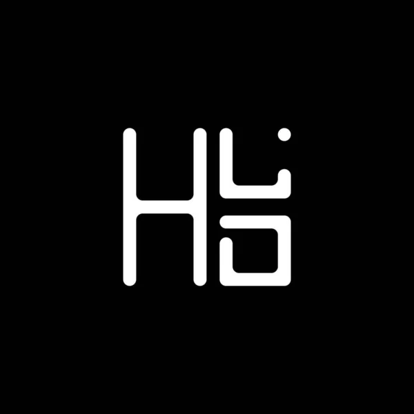 Diseño Vectores Logotipo Letra Hld Logotipo Simple Moderno Hld Diseño — Archivo Imágenes Vectoriales