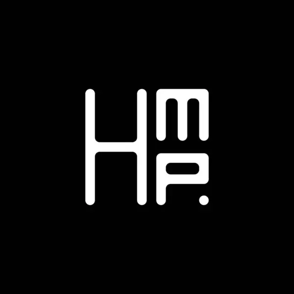 Hmp Lettre Logo Vectoriel Design Hmp Logo Simple Moderne Hmp — Image vectorielle