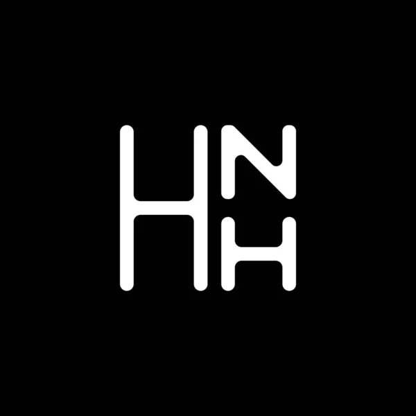 Hnh Буква Векторный Дизайн Логотипа Hnh Простой Современный Логотип Hnh — стоковый вектор