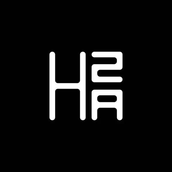 Hza Letter Logo Vector Design Hza Simple Modern Logo Hza — Stock Vector