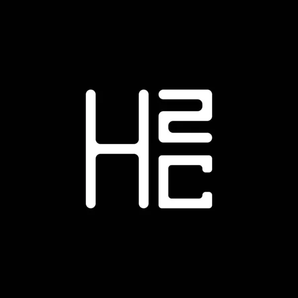 Hzc Letter Logo Vector Design Hzc Simple Modern Logo Hzc — Stock Vector
