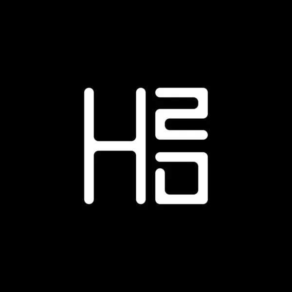Hzd Letter Logo Vektor Design Hzd Einfaches Und Modernes Logo — Stockvektor