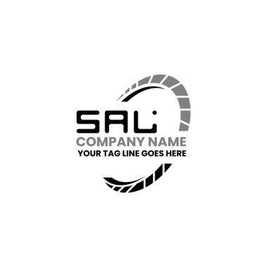 SAL harfi logo vektör tasarımı, SAL basit ve modern logo. SAL lüks alfabe tasarımı  