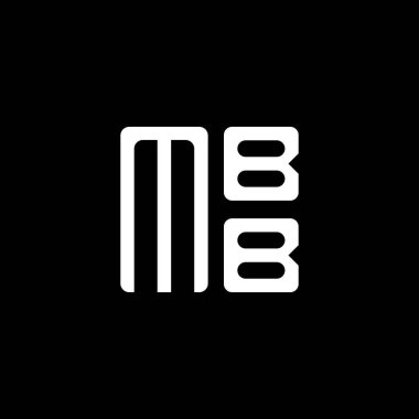 MBB harfli logo vektör tasarımı, MBB basit ve modern logo. MBB lüks alfabe tasarımı  