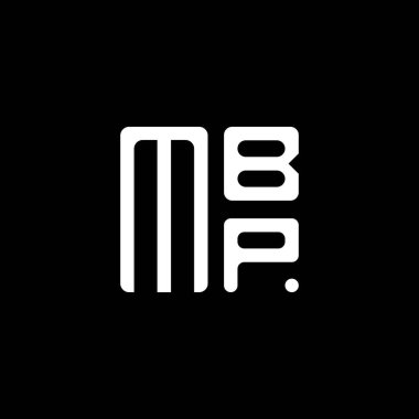 MBP harfli logo vektör tasarımı, MBP basit ve modern logo. MBP lüks alfabe tasarımı  