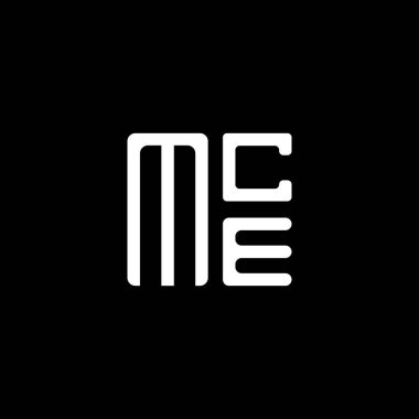 MCE harfli logo vektör tasarımı, basit ve modern MCE logosu. MCE lüks alfabe tasarımı  