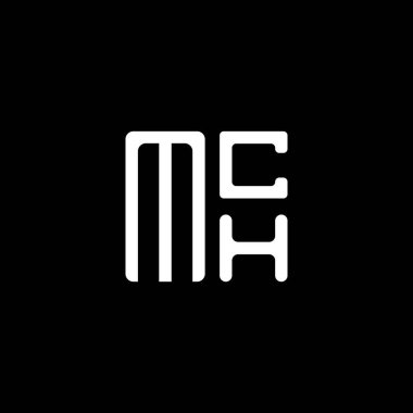 MCH harfli logo vektör tasarımı, basit ve modern MCH logosu. MCH lüks alfabe tasarımı  