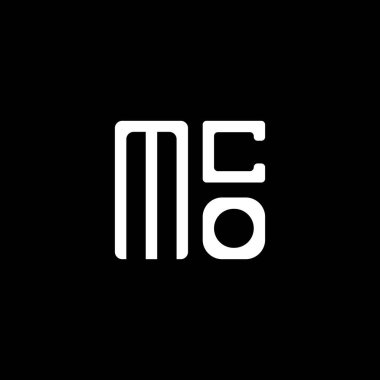 MCO harfi logo vektör tasarımı, MCO basit ve modern logo. MCO lüks alfabe tasarımı  
