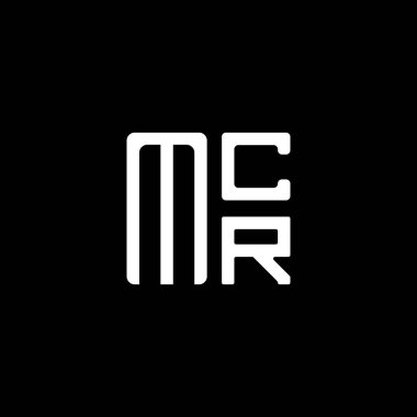 MCR harfi logo vektör tasarımı, MCR basit ve modern logo. MCR lüks alfabe tasarımı  