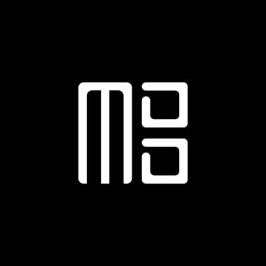 MDD harfli logo vektör tasarımı, MDD basit ve modern logo. MDD lüks alfabe tasarımı  