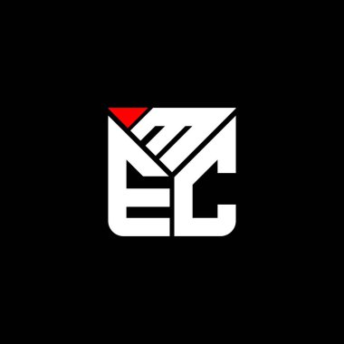 MEC harfli logo vektör tasarımı, MEC basit ve modern logo. MEC lüks alfabe tasarımı  