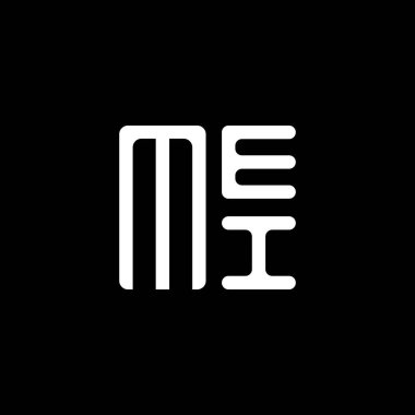 MEI harf logo vektör tasarımı, MEI basit ve modern logo. MEI lüks alfabe tasarımı  