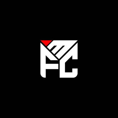 MFC harfli logo vektör tasarımı, MFC basit ve modern logo. MFC lüks alfabe tasarımı  