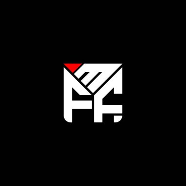 MFF harfli logo vektör tasarımı, MFF basit ve modern logo. MFF lüks alfabe tasarımı  