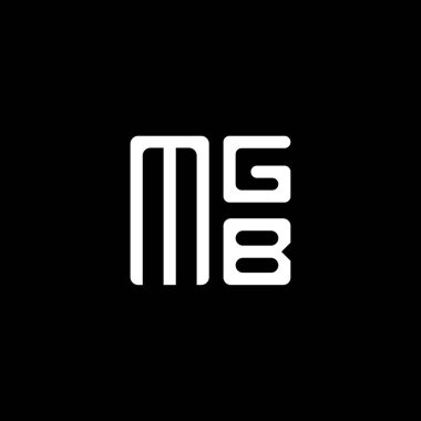 MGB harfli logo vektör tasarımı, basit ve modern MGB logosu. MGB lüks alfabe tasarımı  