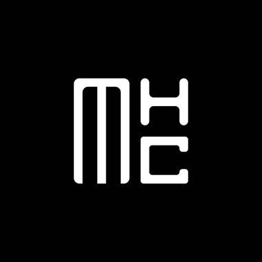 MHC harf logo vektör tasarımı, MHC basit ve modern logo. MHC lüks alfabe tasarımı  