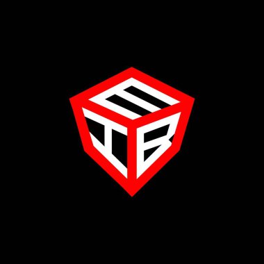 MIB harfi logo vektör tasarımı, MIB basit ve modern logo. MIB lüks alfabe tasarımı  