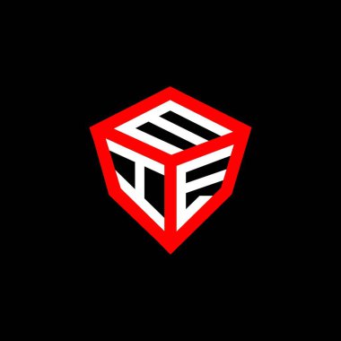 MIE harfli logo vektör tasarımı, MIE basit ve modern logo. MIE lüks alfabe tasarımı  