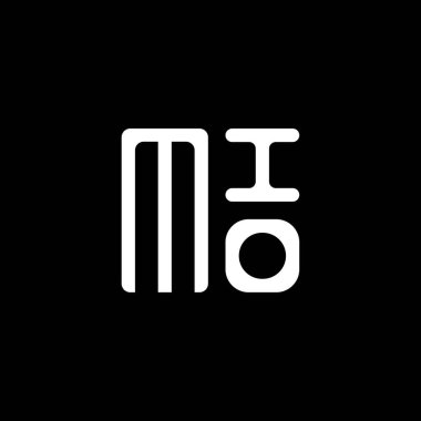 MIO harfi logo vektör tasarımı, MIO basit ve modern logo. MIO lüks alfabe tasarımı  