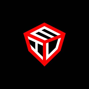 MIU harfi logo vektör tasarımı, MIU basit ve modern logo. MIU lüks alfabe tasarımı  