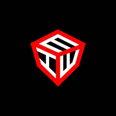 MIW harfli logo vektör tasarımı, MIW basit ve modern logo. MIW lüks alfabe tasarımı  