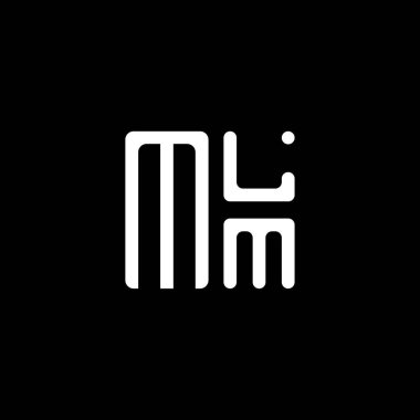 MLM harfli logo vektör tasarımı, MLM basit ve modern logo. MLM lüks alfabe tasarımı  