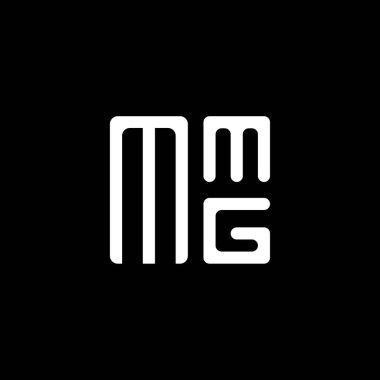 MMG harfli logo vektör tasarımı, MMG basit ve modern logo. MMG lüks alfabe tasarımı  