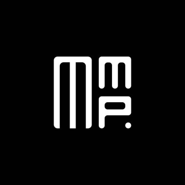 MMP harfli logo vektör tasarımı, basit ve modern MMP logosu. MMP lüks alfabe tasarımı  