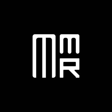 MMR harfli logo vektör tasarımı, MMR basit ve modern logo. MMR lüks alfabe tasarımı  