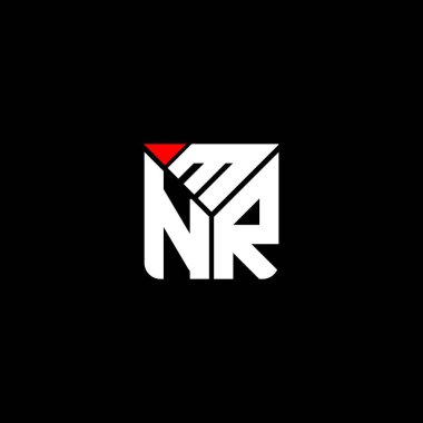 MNR harfli logo vektör tasarımı, basit ve modern MNR logosu. MNR lüks alfabe tasarımı  