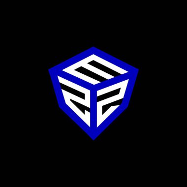 MZZ harfli logo vektör tasarımı, MZZ basit ve modern logo. MZZ lüks alfabe tasarımı  