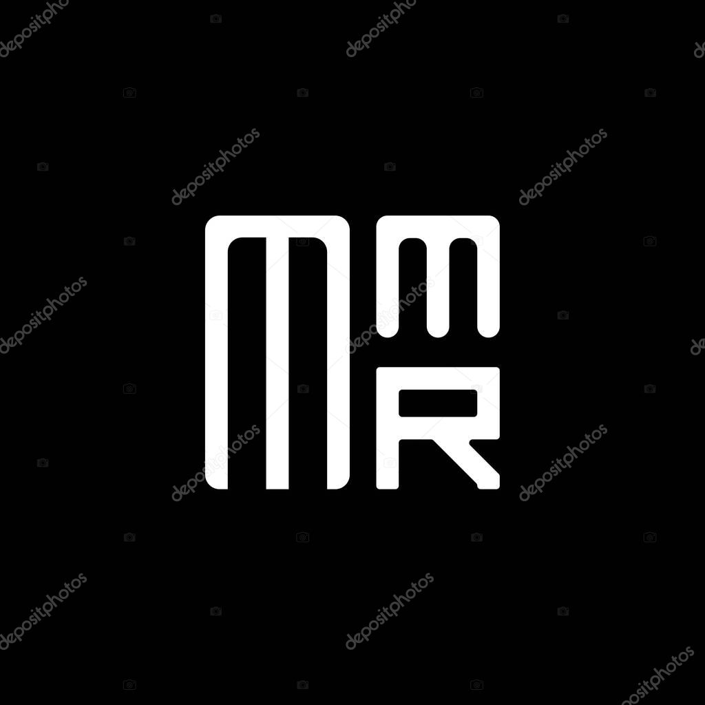 MMR letter logo vector design, MMR simple and modern logo. MMR luxurious alphabet design