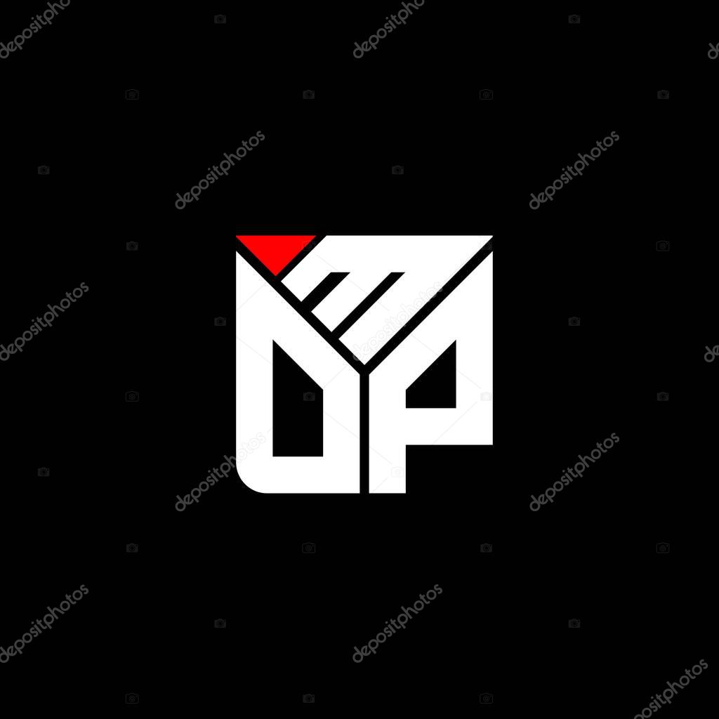 MOP letter logo vector design, MOP simple and modern logo. MOP luxurious alphabet design