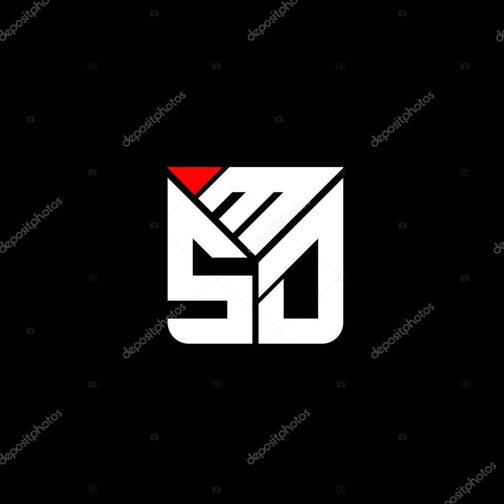 MSD letter logo vector design, MSD simple and modern logo. MSD luxurious alphabet design