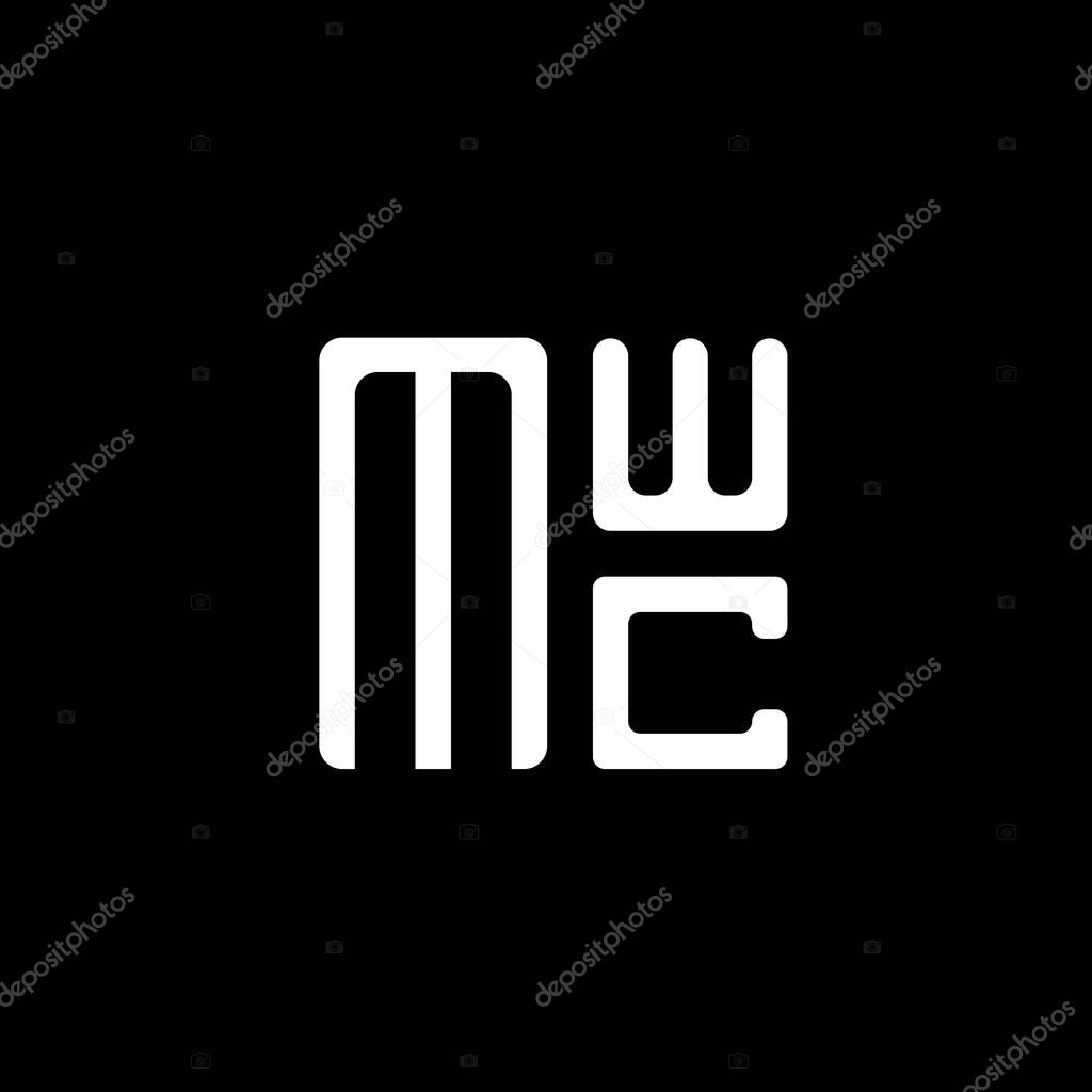 MWC letter logo vector design, MWC simple and modern logo. MWC luxurious alphabet design