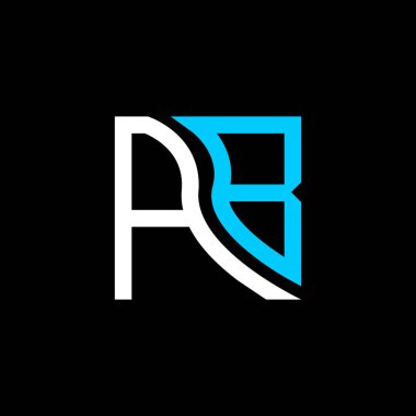 AB harfli logo vektör tasarımı, AB basit ve modern logo. AB lüks alfabe tasarımı  