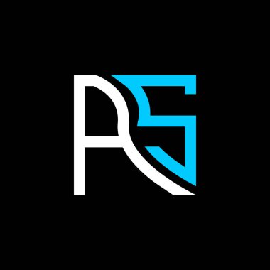 AS harfli logo vektör tasarımı, AS basit ve modern logo. Lüks alfabe dizaynı olarak  