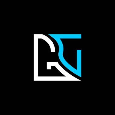 GL harfi logo vektör tasarımı, GL basit ve modern logo. GL lüks alfabe tasarımı  