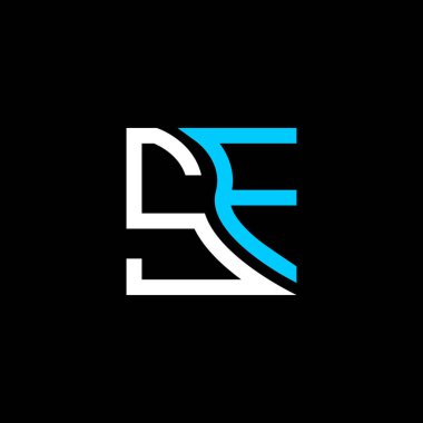 SF harfli logo vektör tasarımı, SF basit ve modern logo. SF lüks alfabe tasarımı  