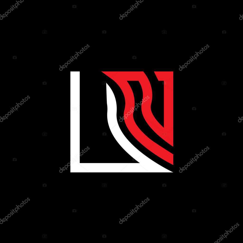 UN letter logo vector design, UN simple and modern logo. UN luxurious alphabet design