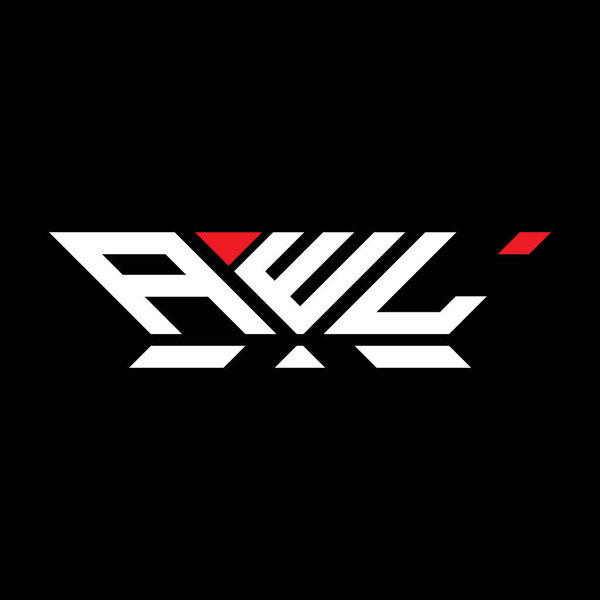 AWL letter logo vector design, AWL simple and modern logo. AWL luxurious alphabet design  