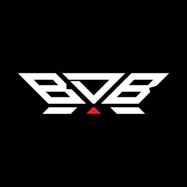 BDB harfli logo vektör tasarımı, BDB basit ve modern logo. BDB lüks alfabe tasarımı  