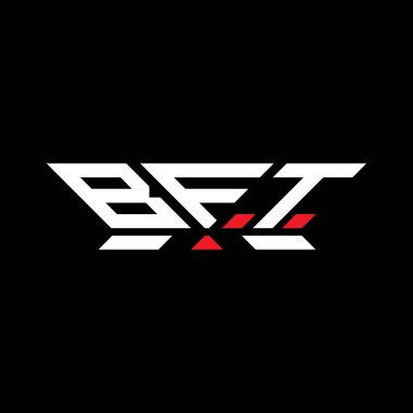 BFT harfli logo vektör tasarımı, BFT basit ve modern logo. BFT lüks alfabe tasarımı  