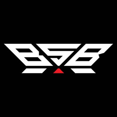 BSB harfli logo vektör tasarımı, BSB basit ve modern logo. BSB lüks alfabe tasarımı  
