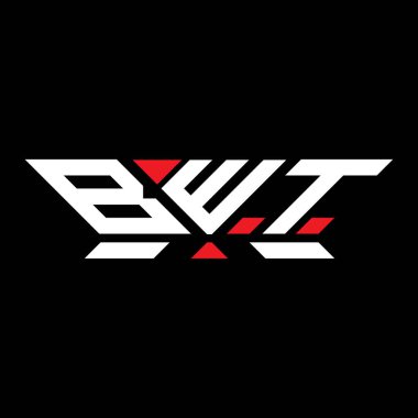 BWT harfli logo vektör tasarımı, BWT basit ve modern logo. BWT lüks alfabe tasarımı  