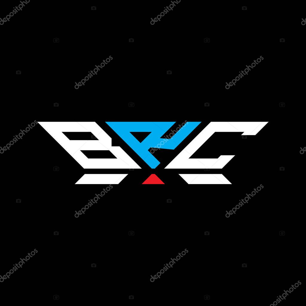 BRC letter logo vector design, BRC simple and modern logo. BRC luxurious alphabet design