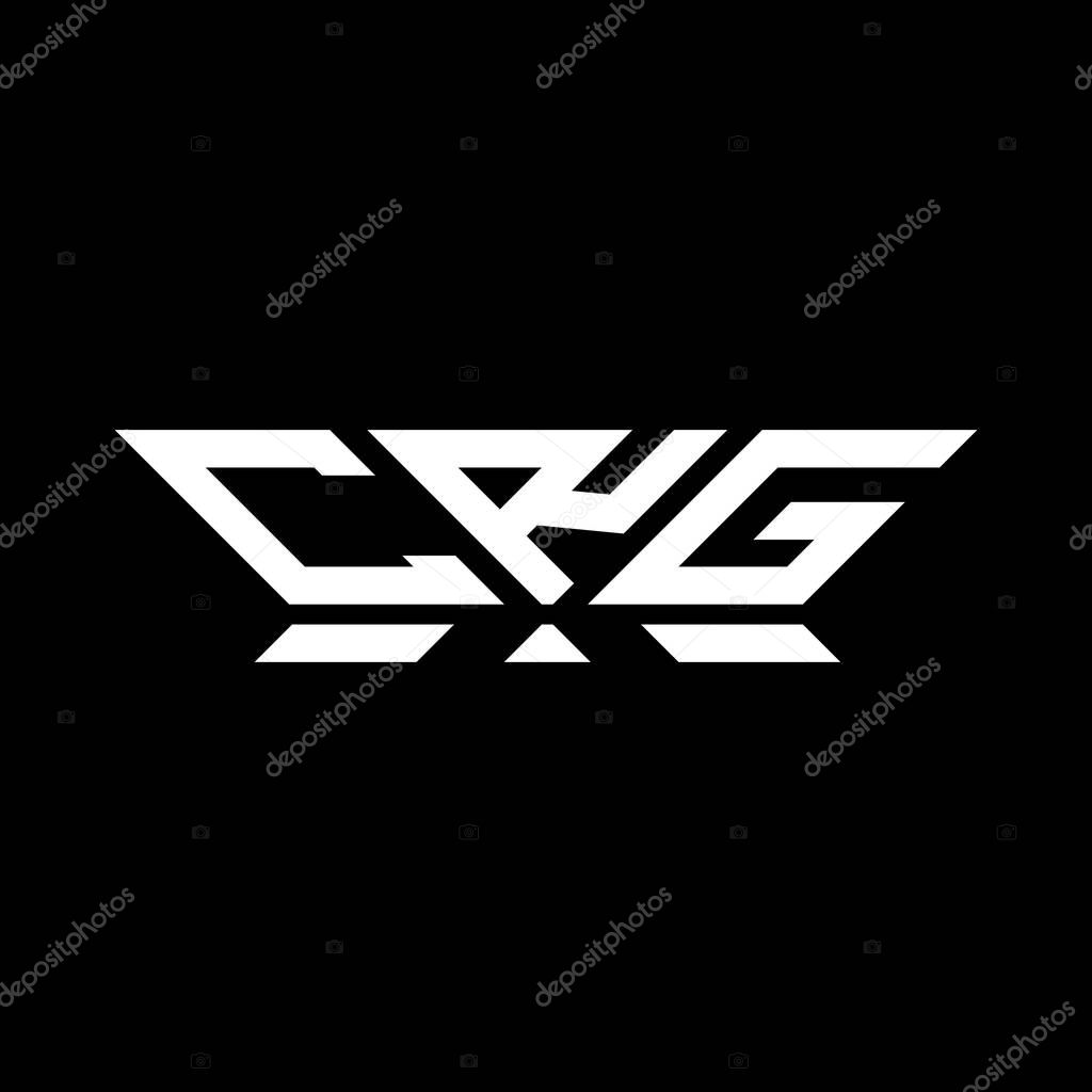 CRG letter logo vector design, CRG simple and modern logo. CRG luxurious alphabet design